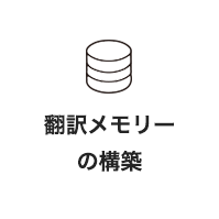 翻訳メモリーの構築